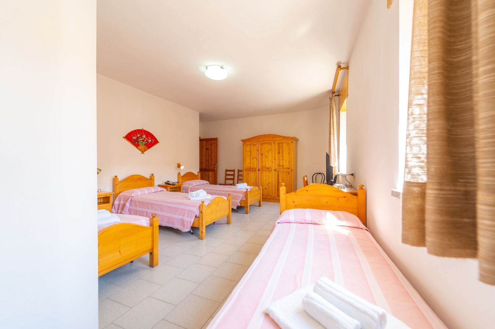 Four Single Beds